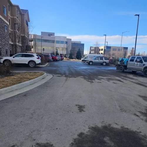 Parking Lot Sweeping